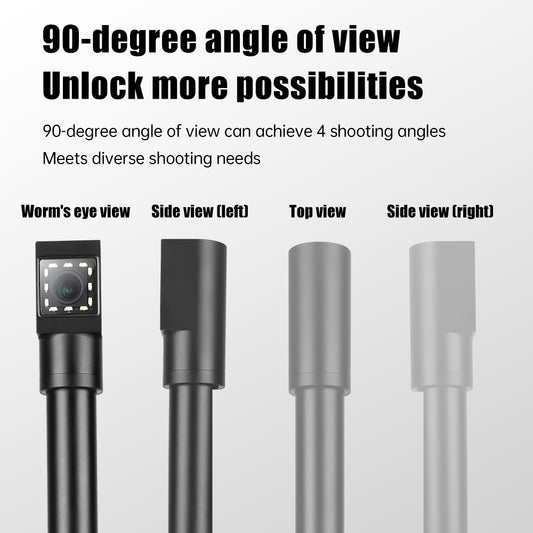 18mm F8 (APS-C) Macro Probe lens 90° View Free Switching Specialty Lens for FX/M43/E/Z/RF/L/EF