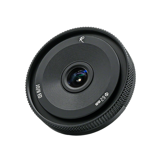 10mm F8 II APS-C fisheye lens for E/FX/M43