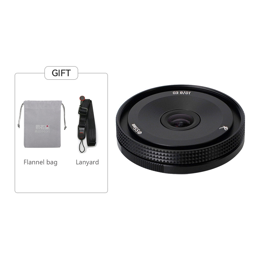 10mm F8 II APS-C fisheye lens for E/FX/Z/L/M43