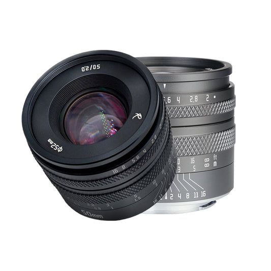 MF 50mm F2.0 Full-frame Portrait Lens for E/FX/EOS-R/EOS-M/L/Z