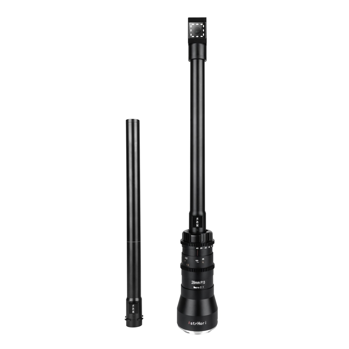 28mm F13 2X Macro Probe Lens Full Frame 90° View Free Switching Specialty Lens for E/Z/RF/L/EF/PL