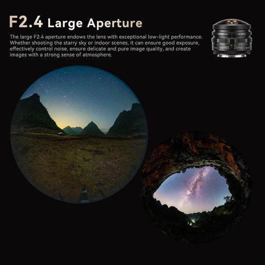 MF 8mm F2.4 Fisheye Lens for Fujifilm GFX/Hasselblad XCD