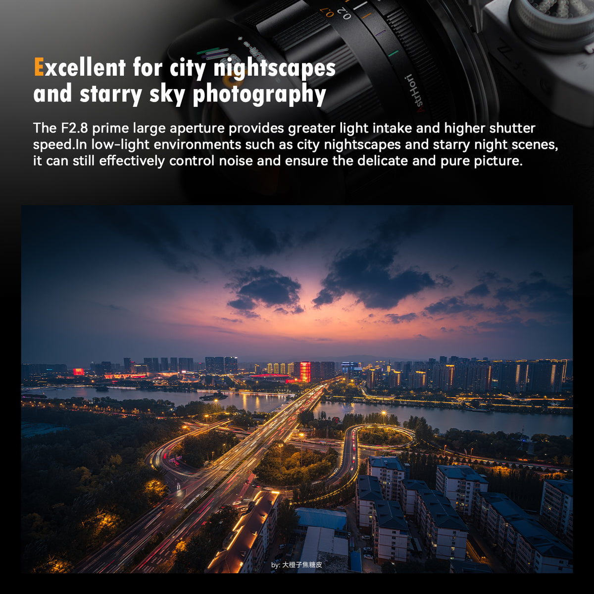 MF 9mm F2.8 Ultra Wide-angle APS-C Lens for E/FX/EOS-R/M43/Z
