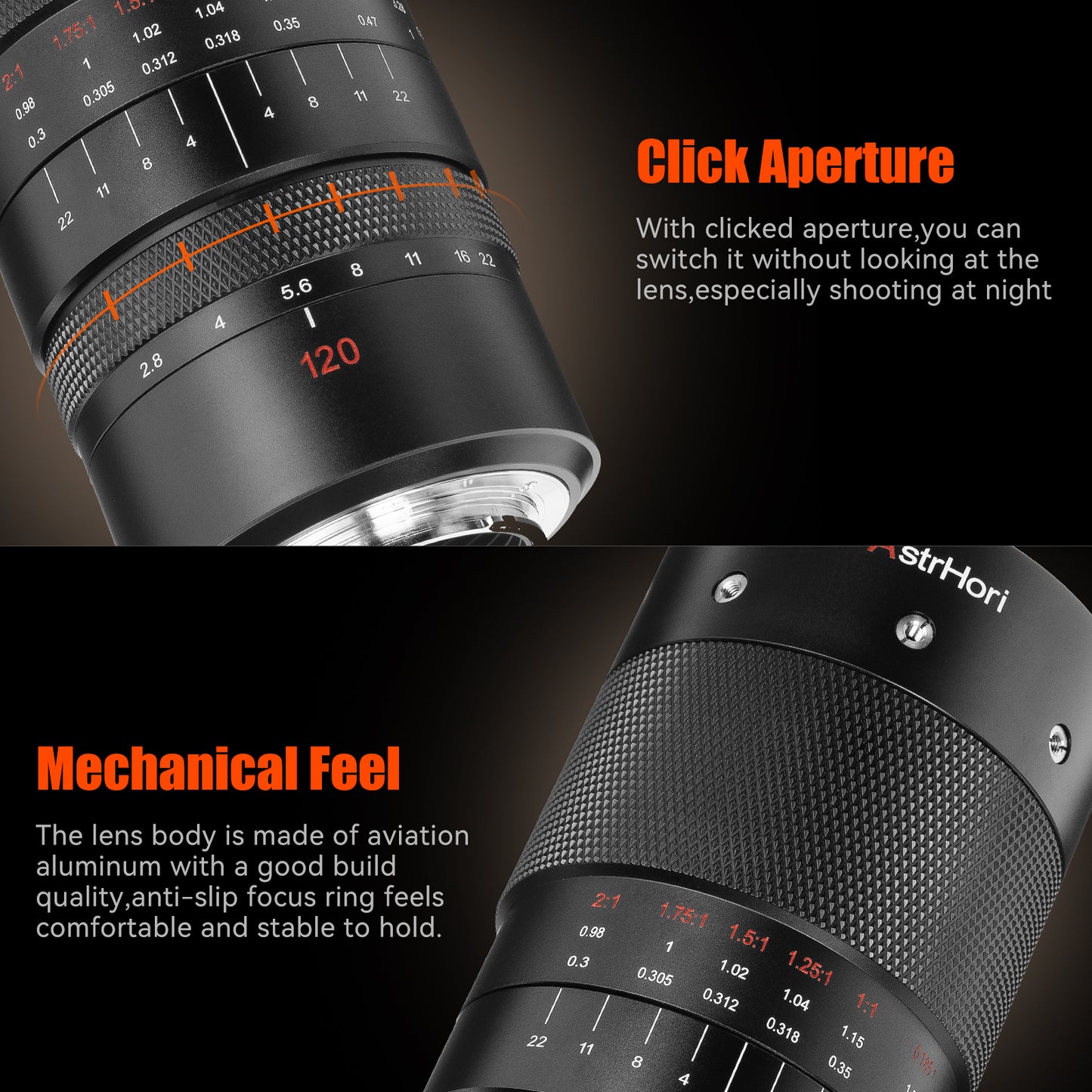 MF 120mm F2.8 Full-frame Macro Lens for E/RF/Z/L/EF