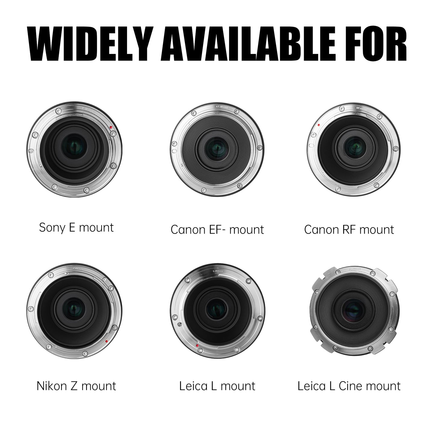28mm F13 2X Macro Probe Lens Full Frame 90° View Free Switching Specialty Lens for E/Z/RF/L/EF/PL