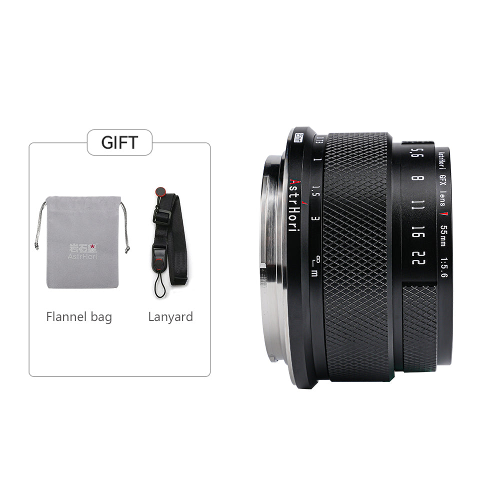 55mm F5.6 Medium Format Lens