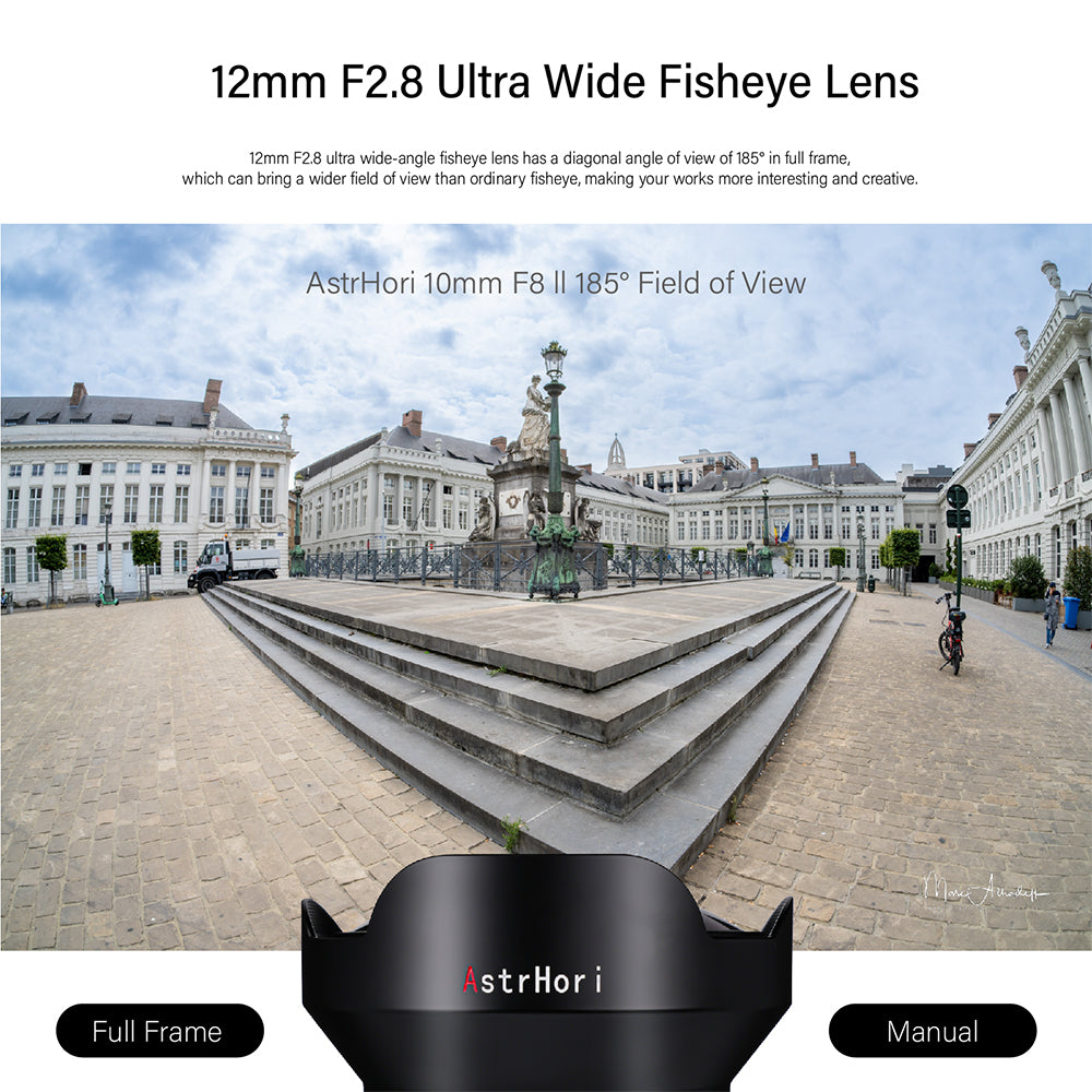 12mm F2.8 Full-frame fisheye lens for L