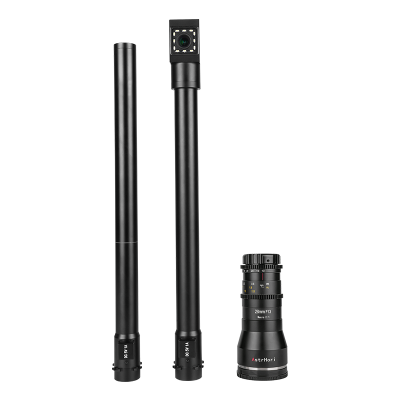 28mm F13 2X Macro Probe Lens Full Frame 90° View Free Switching Specialty Lens for E/Z/RF/L/EF/PL