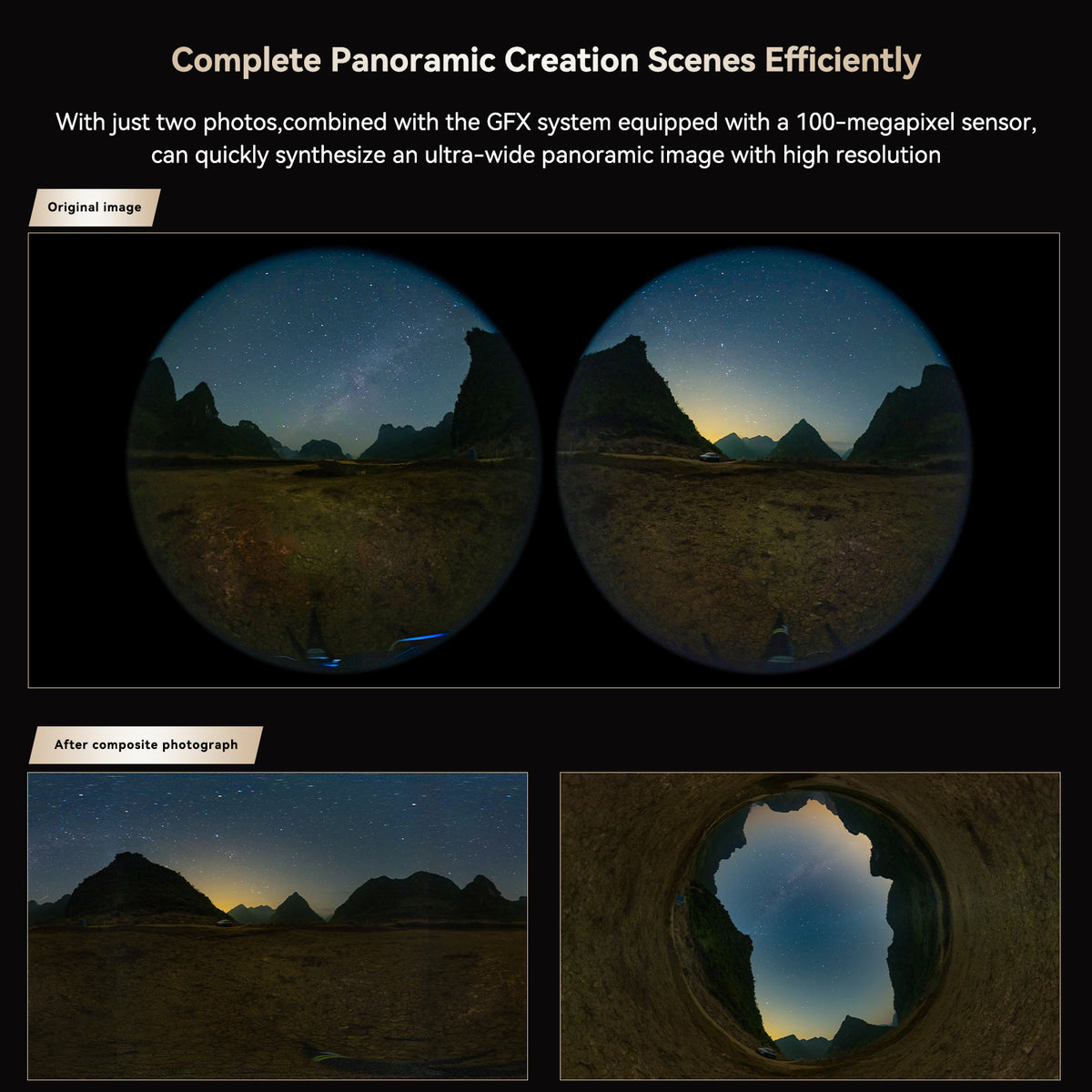 MF 8mm F2.4 Fisheye Lens for Fujifilm GFX/Hasselblad XCD