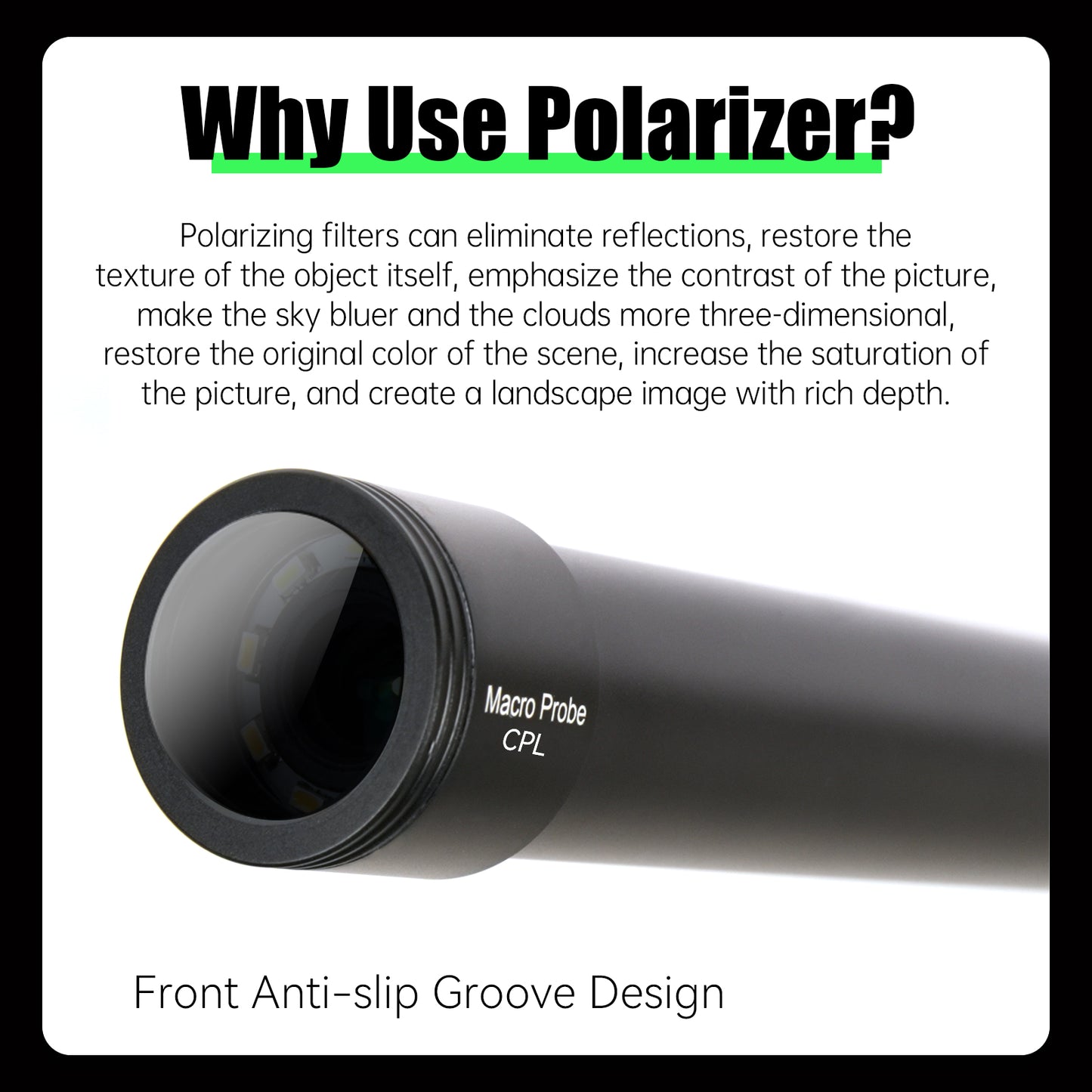 Macro Probe CPL Polarizer