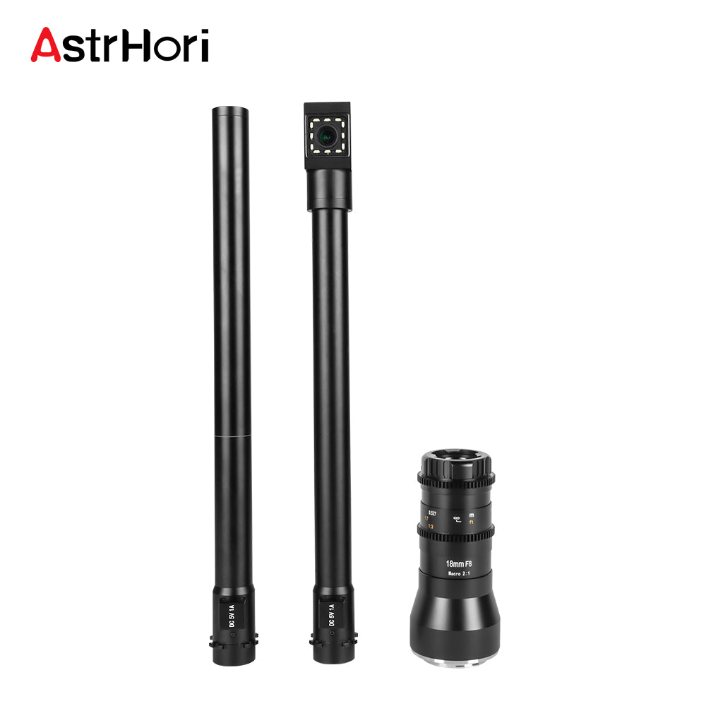 18mm F8 (APS-C) Macro Probe lens 90° View Free Switching Specialty Lens for FX/M43/E/Z/RF/L/EF