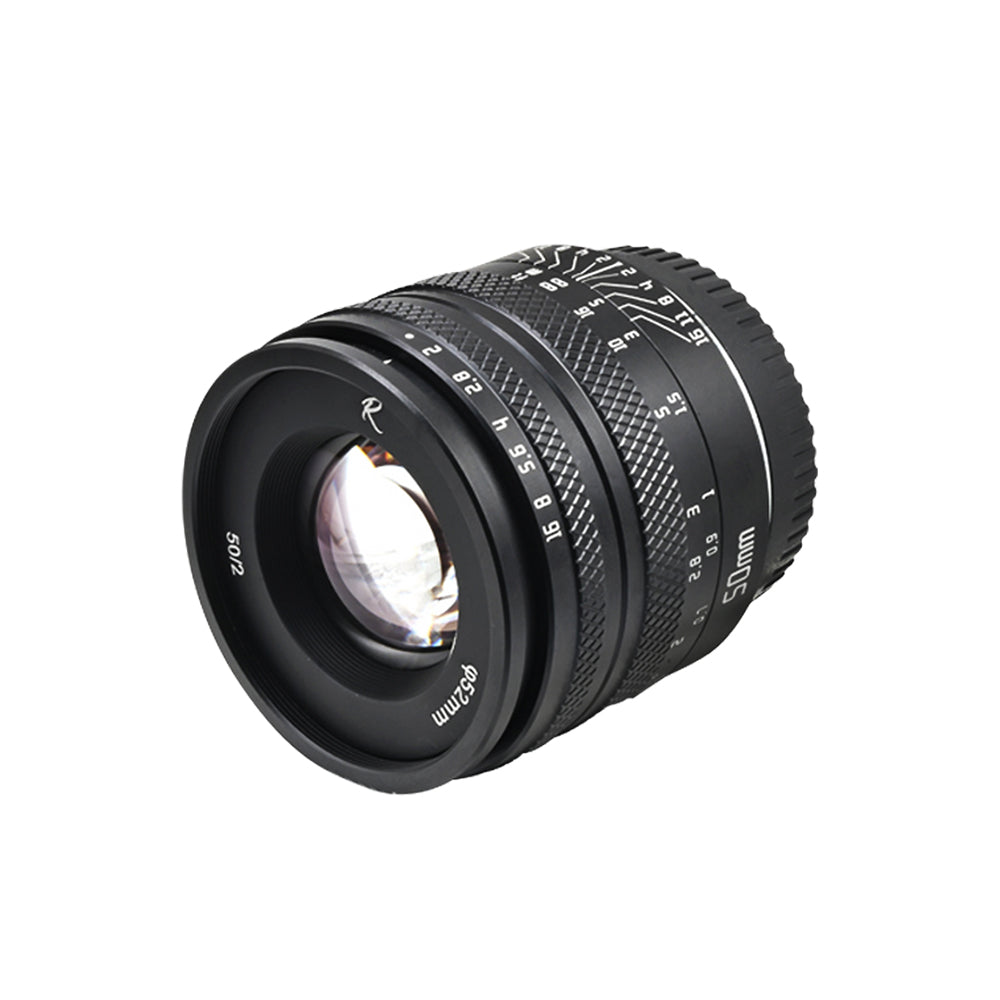 50mm F2.0 Full-frame Portrait Lens for E/FX/EOS-R/EOS-M/L/Z