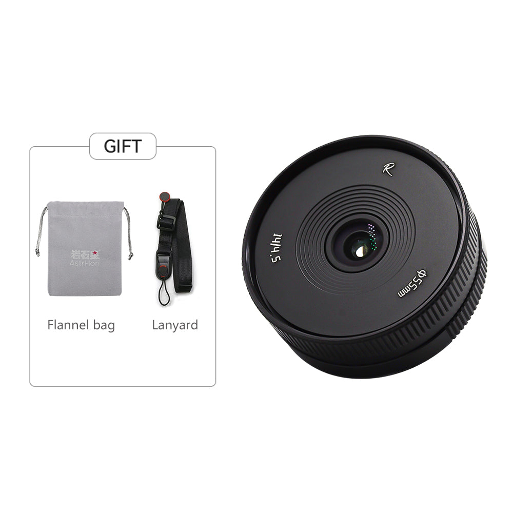 14mm F4.5 APS-C Wide-angle lens for E/FX/EOS-M/M43/Z