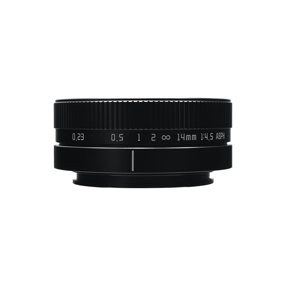 14mm F4.5 APS-C Wide-angle lens for E/FX/EOS-M/M43/Z