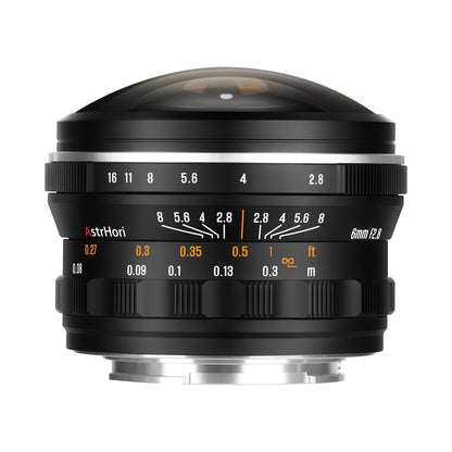 6mm F2.8 Full-frame Circular Fisheye Lens for E/L/RF/Z