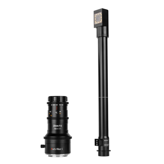 28mm F13 2X Macro Probe Lens Full Frame 360° View Free Switching Specialty Lens for E/Z/RF/L/EF