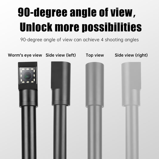 28mm F13 2X Macro Probe Lens Full Frame 90° View Free Switching Specialty Lens for E/Z/RF/L/EF/PL