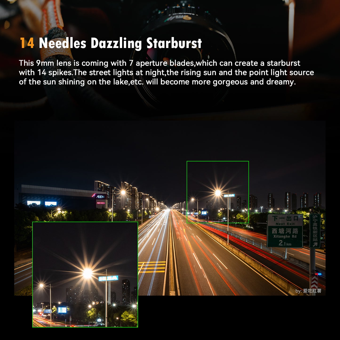 MF 9mm F2.8 Ultra Wide-angle APS-C Lens for E/FX/EOS-R/M43/Z