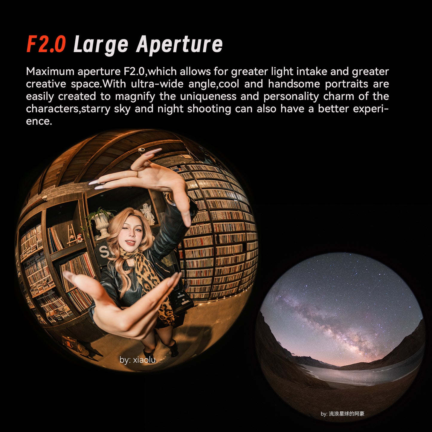 6.5mm F2 APS-C Fisheye Lens for E/FX/EOS-R/M43/Z