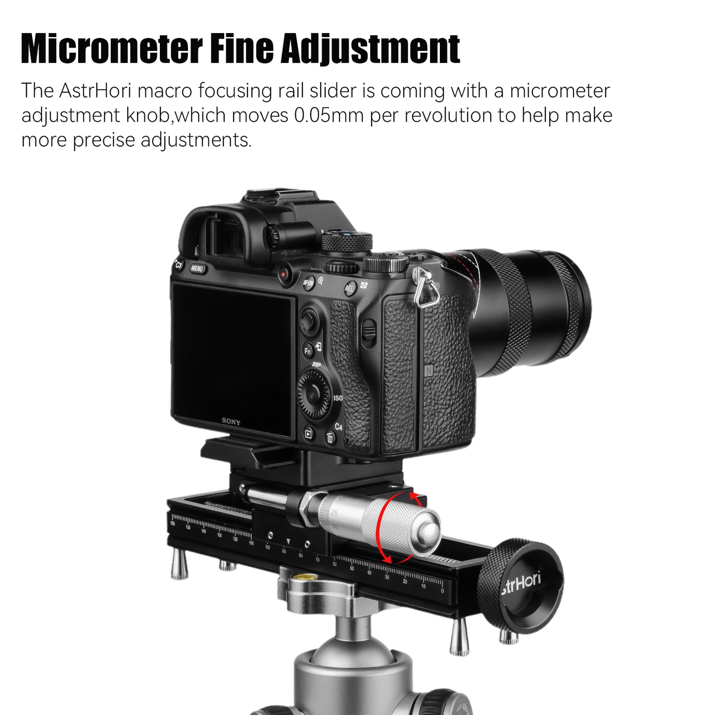 Macro Focusing Rail Slider