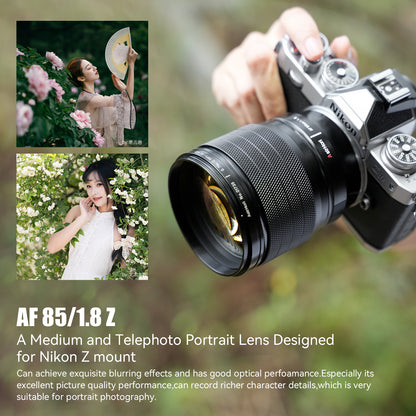 Portrait Lens Nikon Z Best Lenses AF 85mm Full-frame Lens For Z
