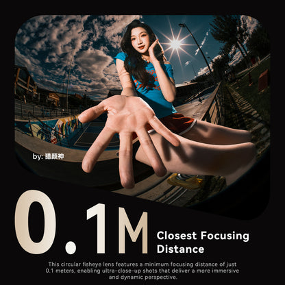 MF 8mm F2.4 Fisheye Lens for Fujifilm GFX/Hasselblad XCD