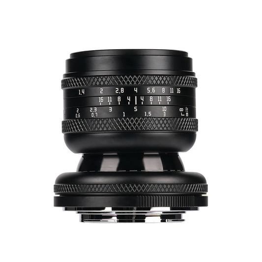 50mm F1.4 Full-frame Tilt lens for E/FX/EOS-R/L