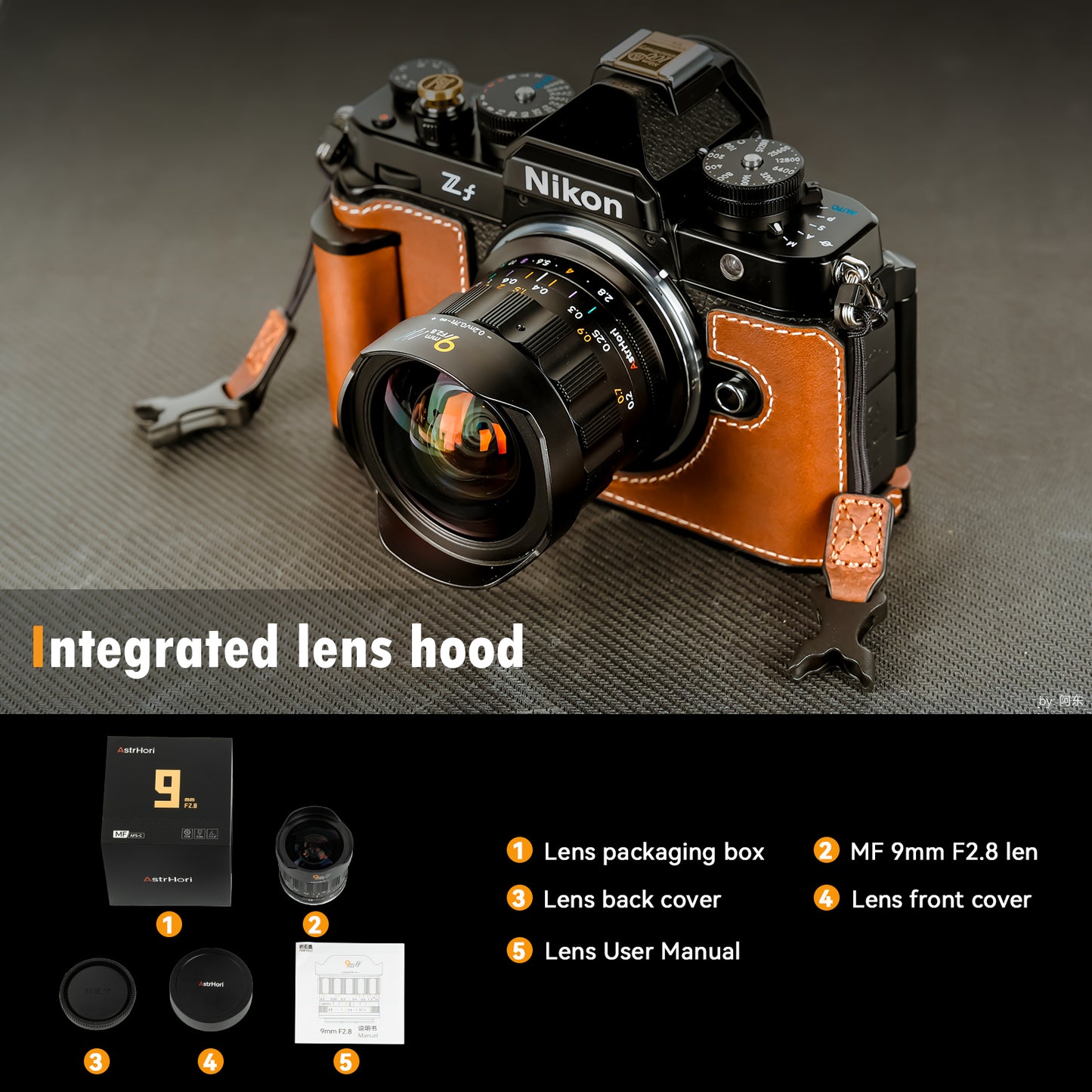 MF 9mm F2.8 Ultra Wide-angle APS-C Lens for E/FX/EOS-R/M43/Z