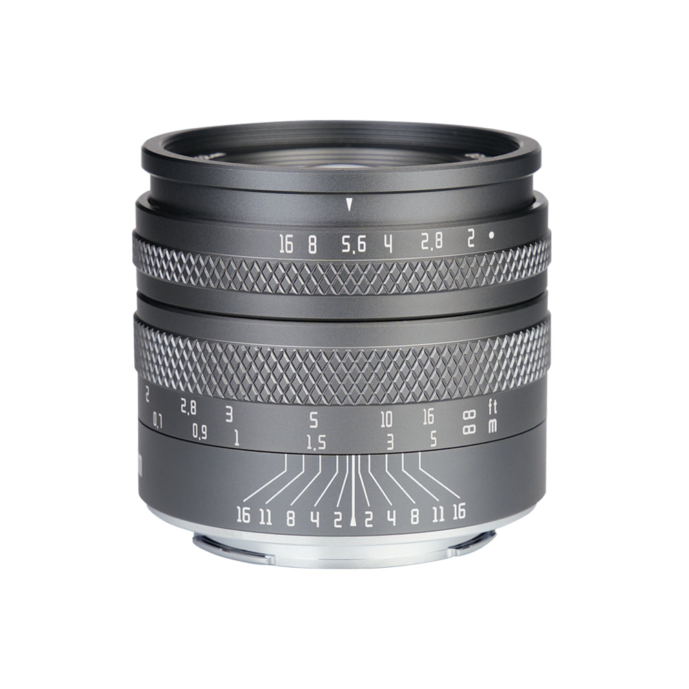 50mm F2.0 Full-frame Portrait Lens for E/FX/EOS-R/EOS-M/L/Z