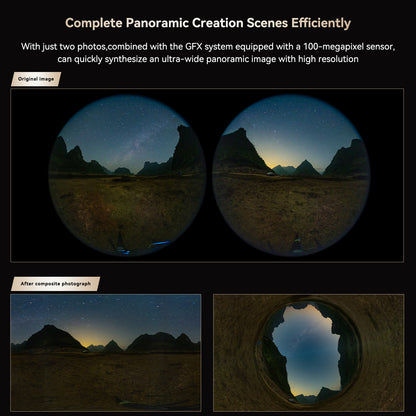 MF 8mm F2.4 Fisheye Lens for Fujifilm GFX/Hasselblad XCD