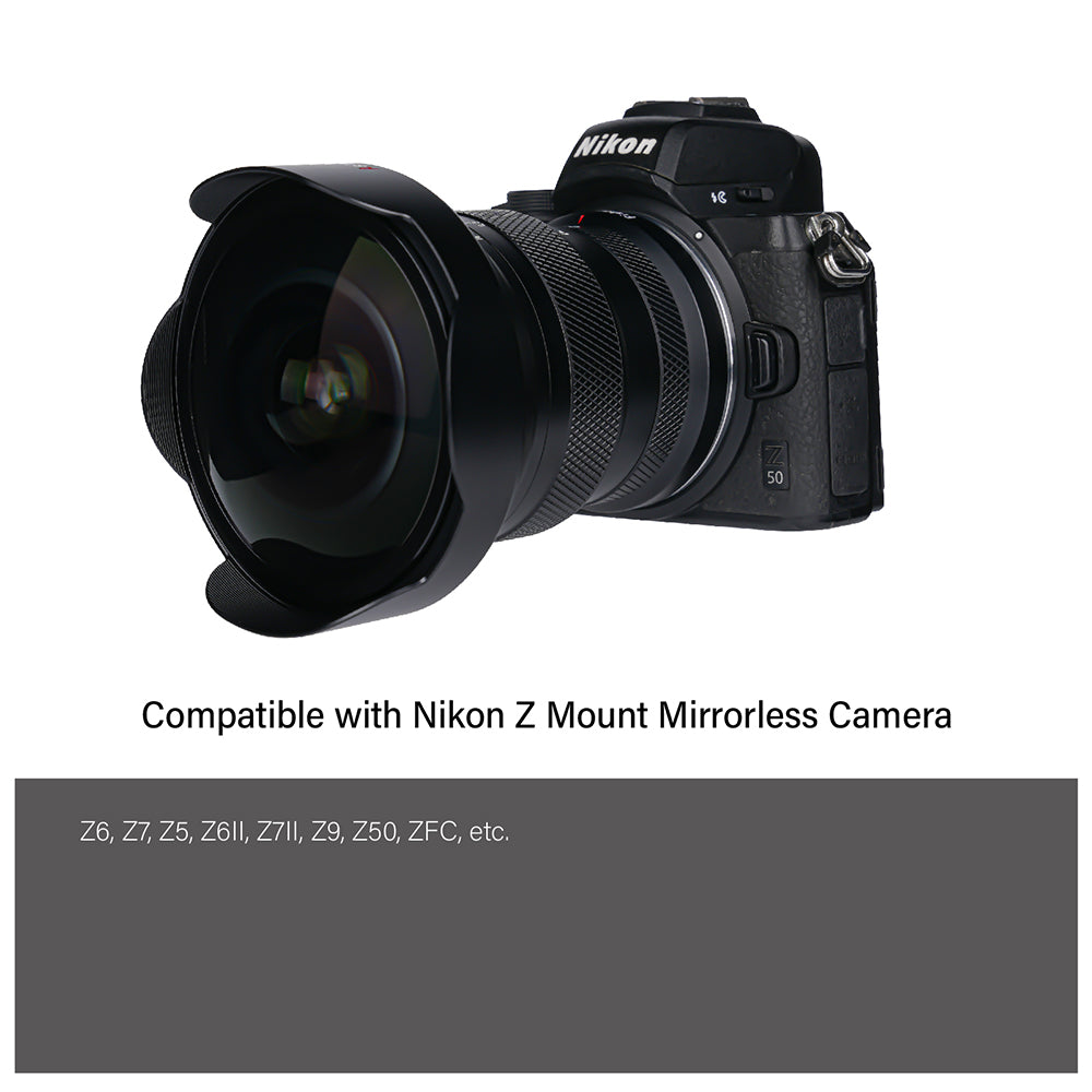 12mm F2.8 Full-frame fisheye lens for E/L/R/Z