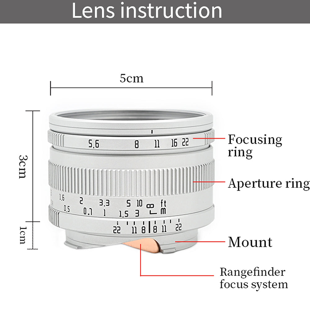 40mm F5.6 Full-frame Lens for Leica M