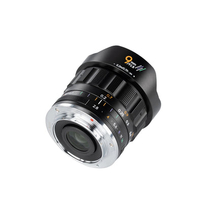 MF 9mm F2.8 Ultra Wide-angle APS-C Lens for E/FX/EOS-R/M43/Z