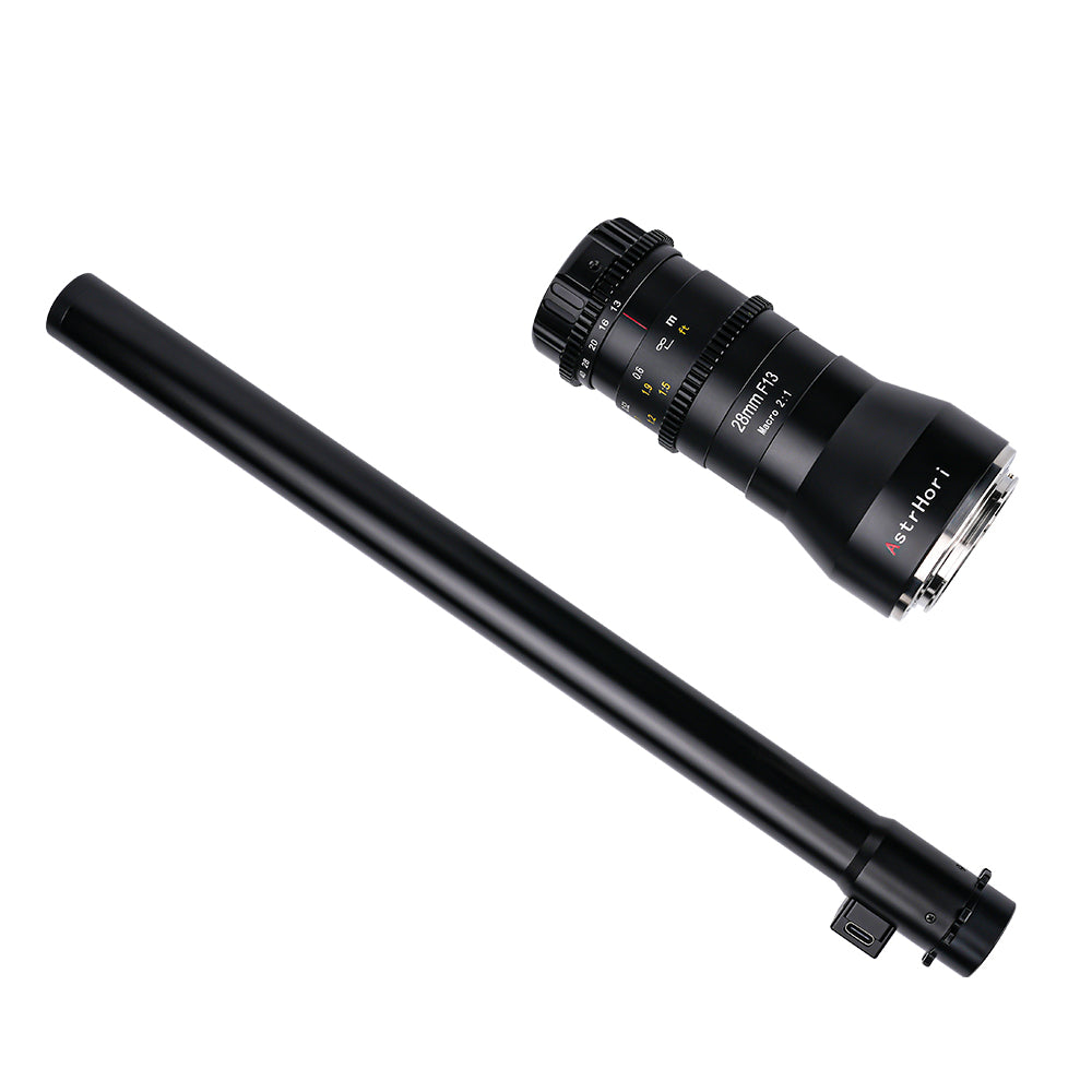 28mm F13 Full-frame 2X Macro Probe lens for E/FX/EOS-R/L/Z/EF/F/PL