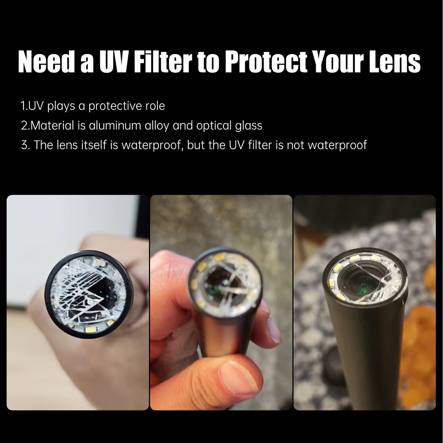 Macro Probe UV Protective Glasses