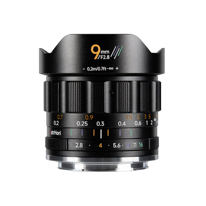 MF 9mm F2.8 Ultra Wide-angle APS-C Lens for E/FX/EOS-R/M43/Z