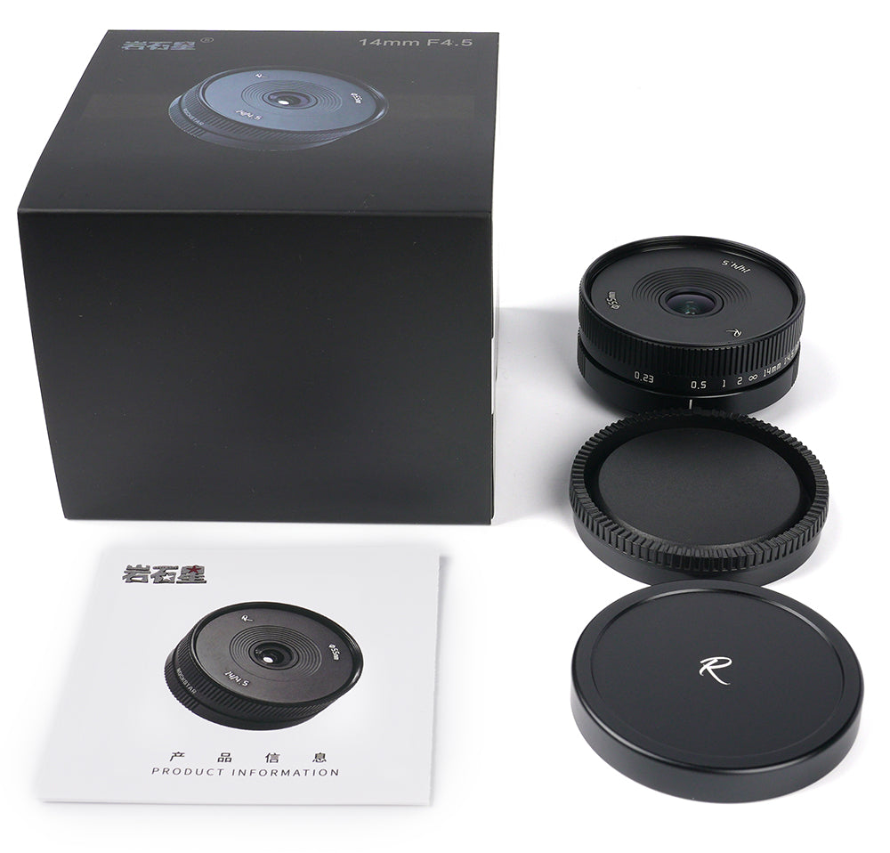 14mm F4.5 APS-C Wide-angle Lens for E/FX/EOS-M/M43/Z